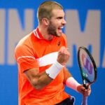Borna Coric, Montpellier 2024 (© JB Autissier, Open Sud de France)