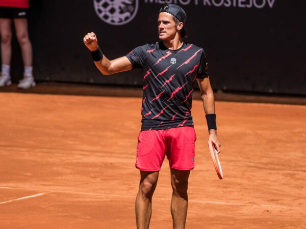 Federico Coria, en Challenger en 2021