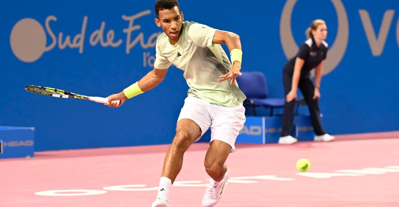 Felix Auger-Aliassime Montpellier 2024 (Valentina Claret / Panoramic)