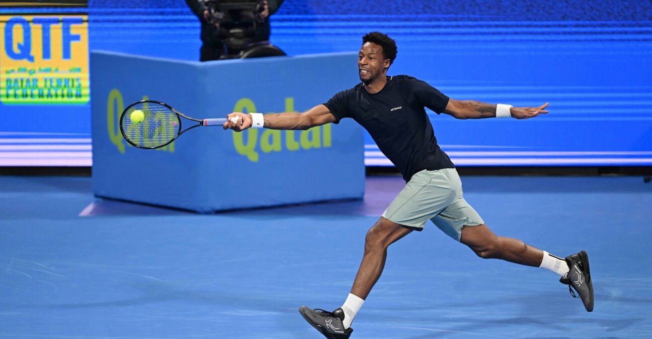 Gaël Monfils Doha 2024 (Imago / Panoramic)