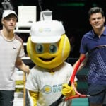 Jannik Sinner, Milos Raonic, Rotterdam 2024