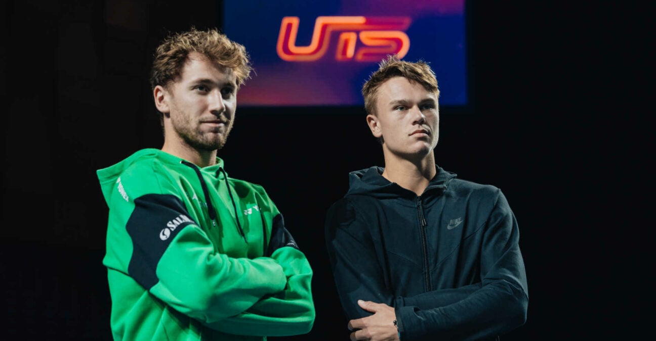 Casper Ruud et Holger Rune, 2023