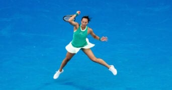 Zheng Qinwen, Open d'Australie 2024