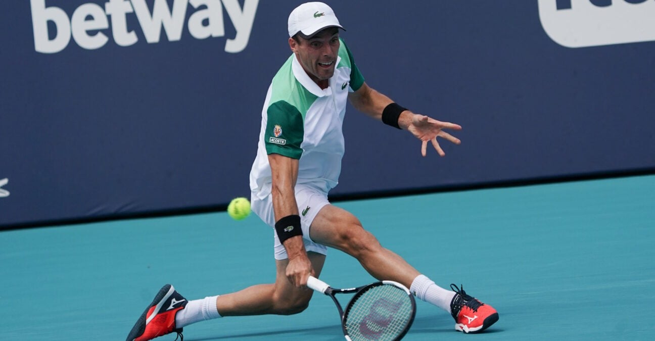 Roberto Bautista Agut, à Miami en 2021