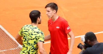 Carlos Alcaraz, Fábián Marozsán, Rome 2023