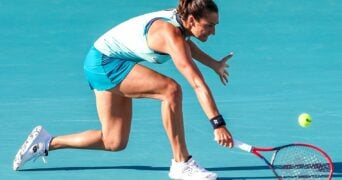 Caroline Garcia Miami 2024 retour revers