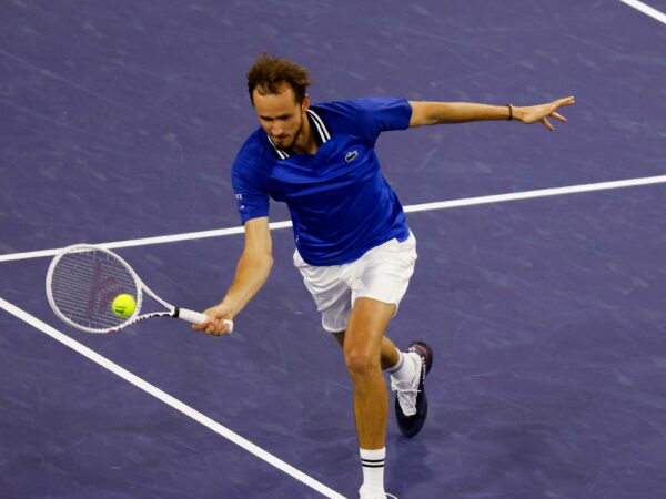 Daniil Medvedev Indian Wells 2024 volée coup droit
