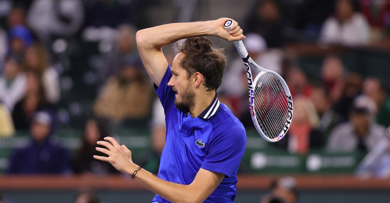 Daniil Medvedev Indian Wells 2024 coup droit