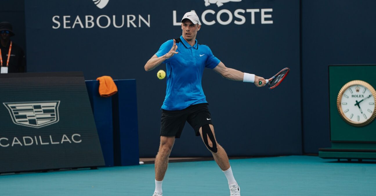Denis Shapovalov Miami 2024 (Julien Nouet for Tennis Majors)