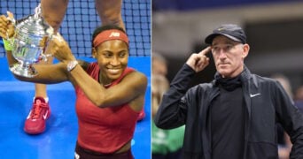 Coco Gauff, Brad Gilbert, US Open 2023