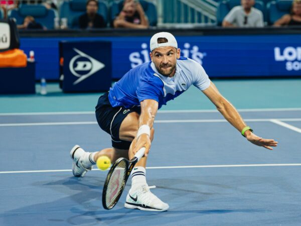 Grigor Dimitrov Miami 2024 volée revers