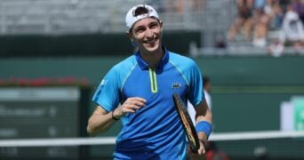 Ugo Humbert, à Indian Wells en 2023