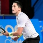 Harold Mayot Montpellier 2024 préparation de coup droit