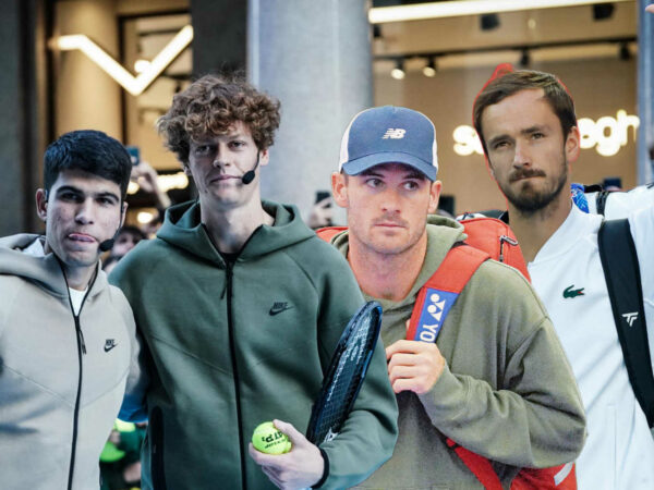 Carlos Alcaraz Jannik Sinner Tommy Paul Daniil Medvedev