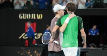 Jannik Sinner et Daniil Medvedev - Open d'Australie 2024