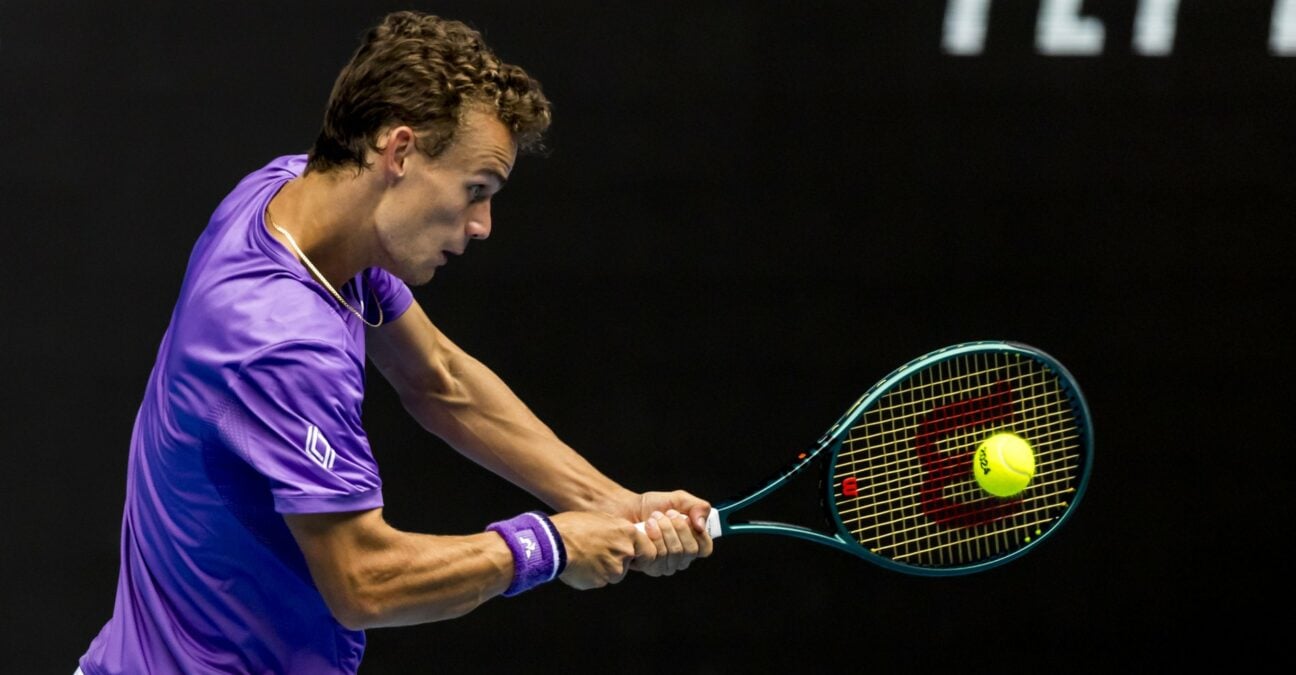 Luca Van Assche Open d'Australie 2024 revers