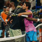 Gaël Monfils et Carlos Alcaraz, 3e tour de Miami, 2024