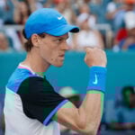 Jannik Sinner Miami 2024 poing serré