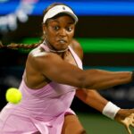 Sloane Stephens Dubaï 2024 retour de revers