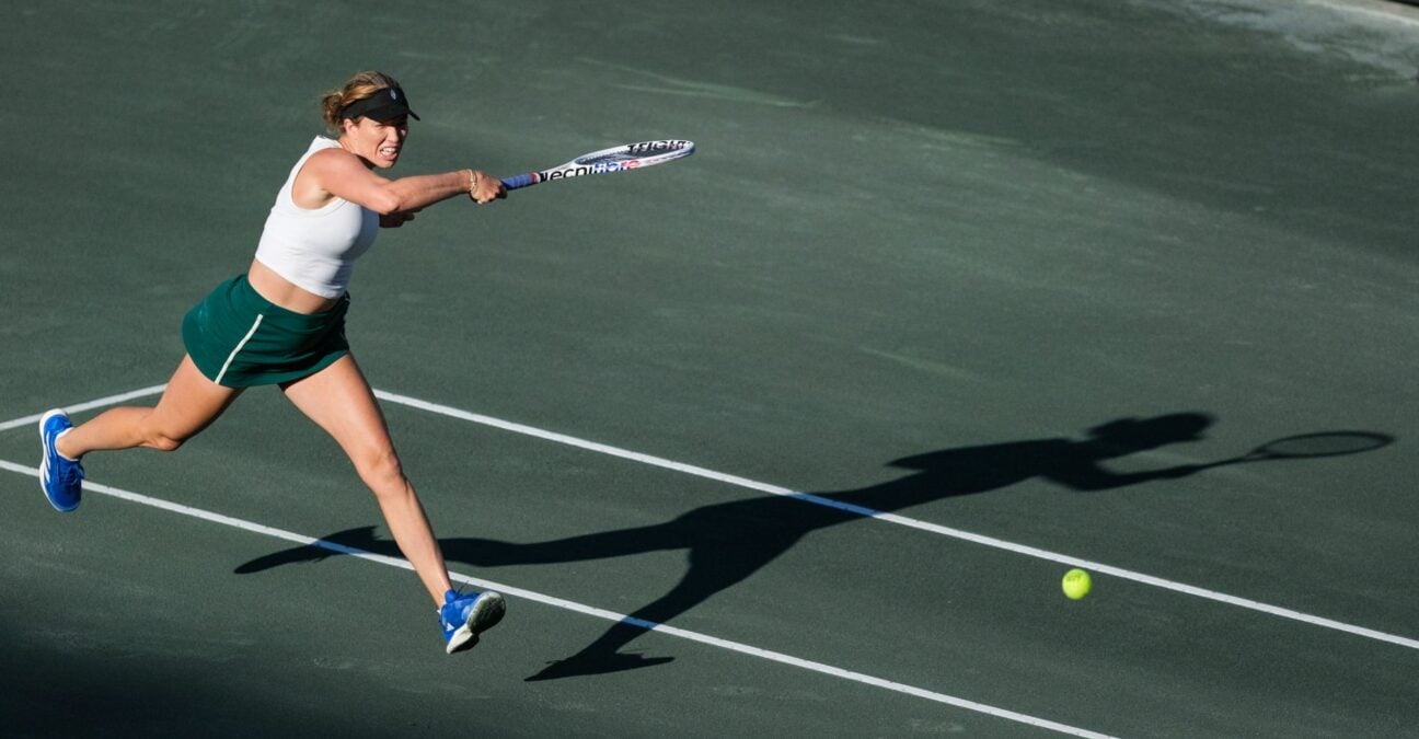 Danielle Collins Charleston 2024 coup droit