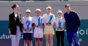 Daniel Gardalaity, Li Yanru, Guo Ketong et Elizaveta Anikina, IMG Future Stars 2024