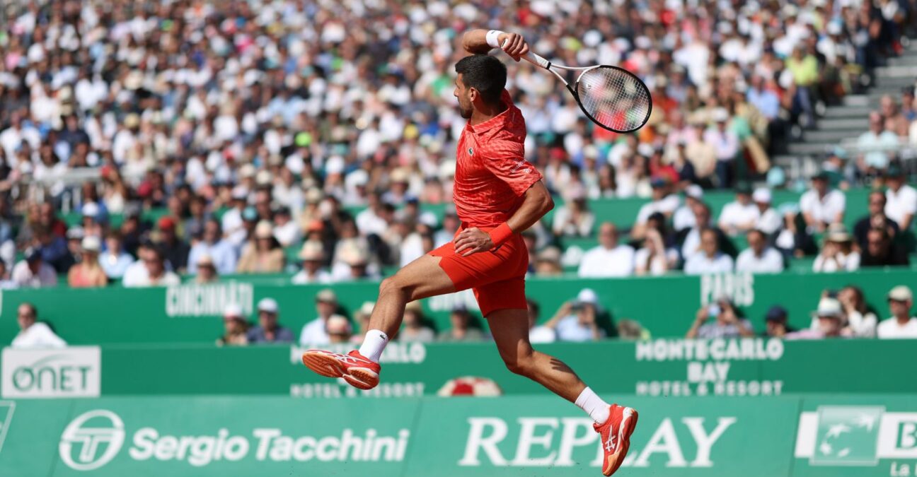 Novak Djokovic Monte Carlo 2023 coup droit