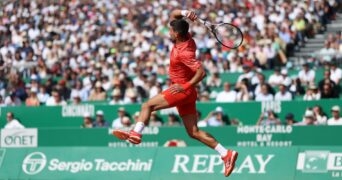 Novak Djokovic Monte Carlo 2023 coup droit