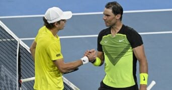 Rafael Nadal et Alex de Minaur - United Cup 2023
