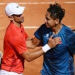 Novak Djokovic et Alejandro Tabilo, Rome 2024