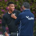 Felix Auger-Aliassime et Toni Nadal en 2021