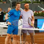 Jiri Lehecka Rafael Nadal Madrid 2024 photo avant-match