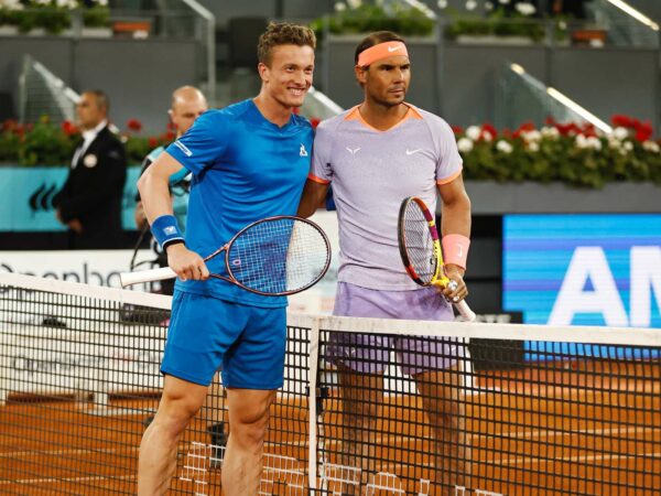 Jiri Lehecka Rafael Nadal Madrid 2024 photo avant-match