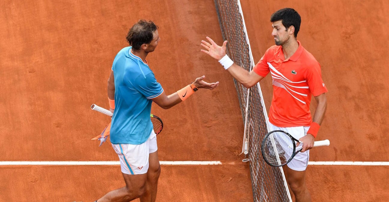 Rafael Nadal, Novak Djokovic, Rome 2019