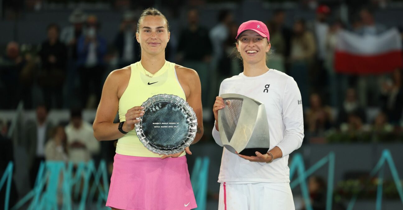 Aryna Sabalenka et Iga Swiatek, Madrid 2024