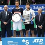 Dominic Thiem et Daniil Medvedev, Barcelone 2019