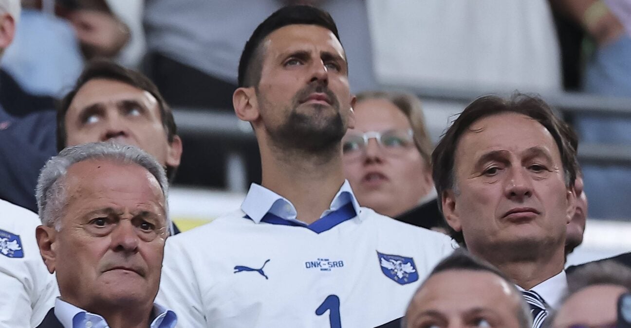 Novak Djokovic à l'Euro 2024 de football