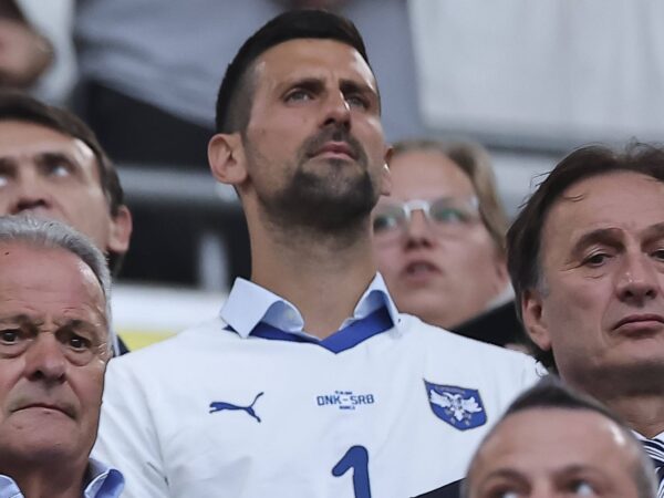 Novak Djokovic à l'Euro 2024 de football