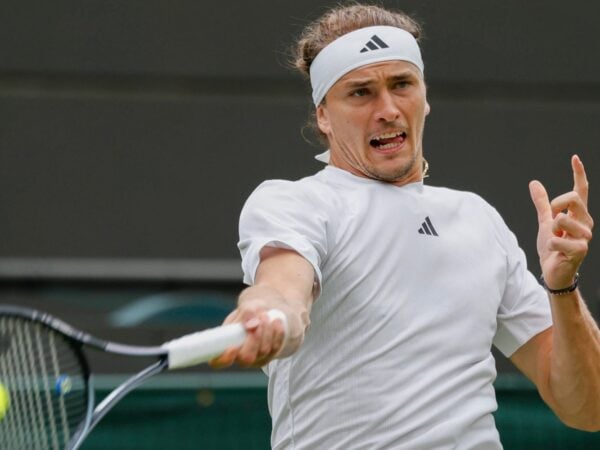Alexander Zverev Wimbledon 2024 coup droit