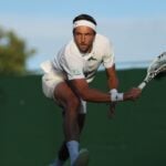 Arthur Rinderknech Wimbledon 2024 revers slicé