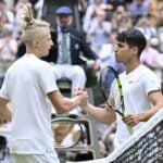 Carlos Alcaraz et Mark Lajal - Wimbledon 2024