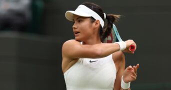 Emma Raducanu Wimbledon 2024 coup droit