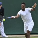 Gaël Monfils Wimbledon 2024 coup droit