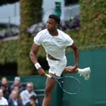 Giovanni Mpetshi Perricard Wimbledon 2024 service