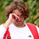 Stefanos Tsitsipas Wimbledon 2024 entraînement