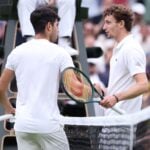 Ugo Humbert et Carlos Alcaraz - Wimbledon 2024