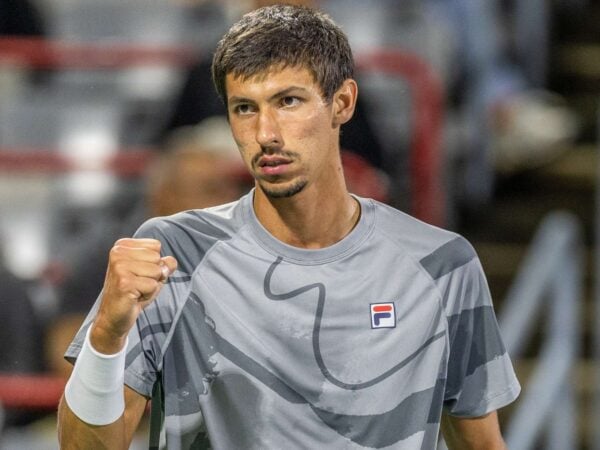 Alexei Popyrin Montreal 2024 poing serré