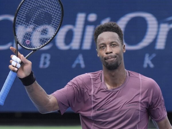 Gaël Monfils Cincinnati 2024 joie