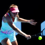 Jessika Ponchet Open d'Australie 2024 revers slicé