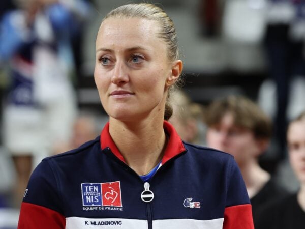 Kristina Mladenovic BJK Cup 2024 conférence de presse