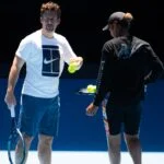 Osaka et Fissette, Open d'Australie 2022